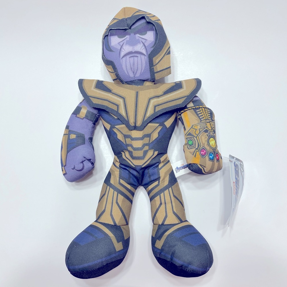 Marvel Avengers Thanos Plush NWT Infinity Gauntlet 14 Inches